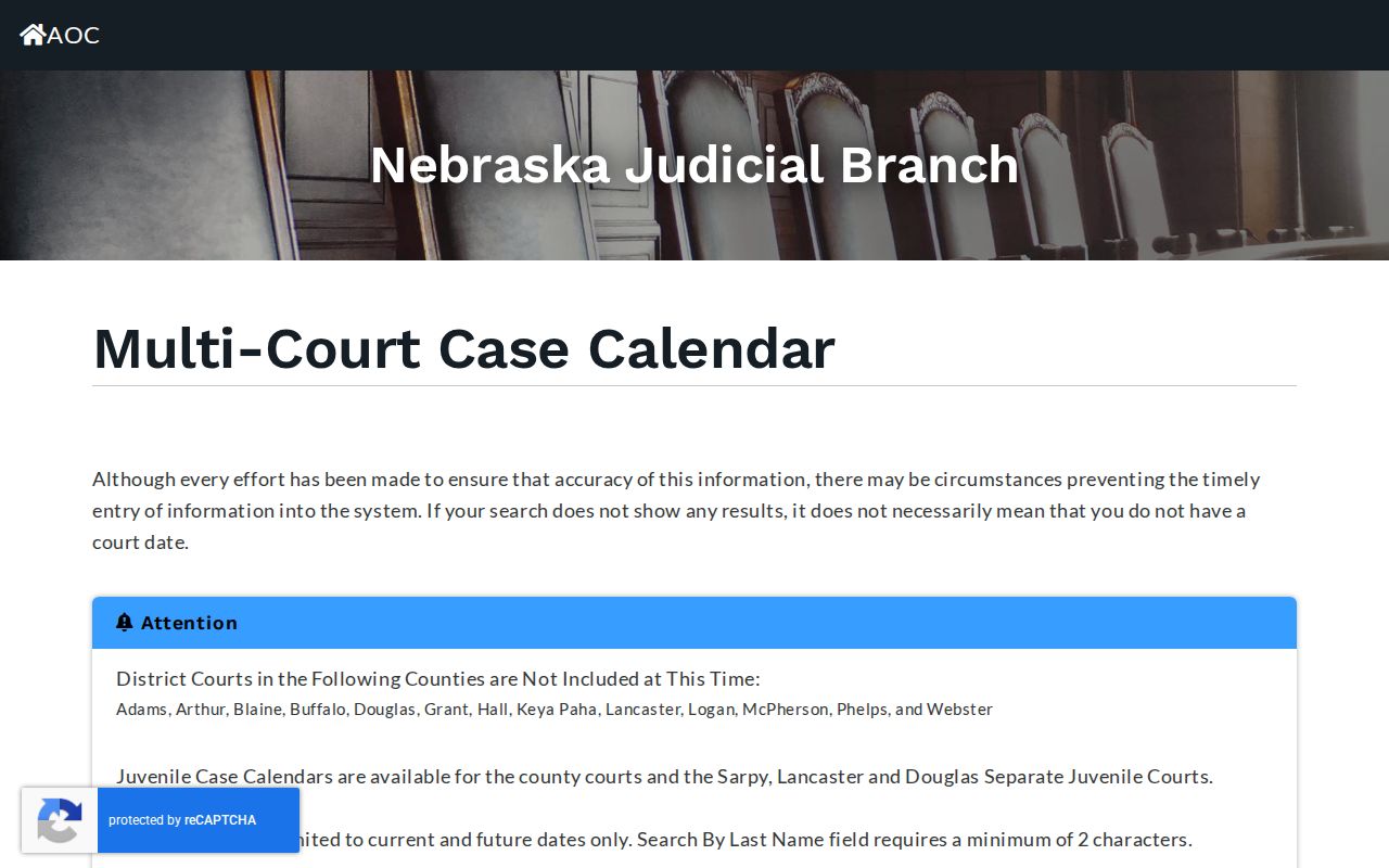 Morrill County court dates Multi-Court Case Calendar search